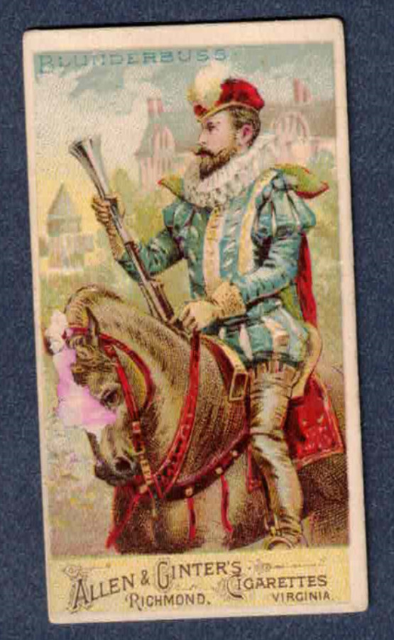 BLUNDERBUS 1887 N3 Allen & Ginter Arms Of All Nations