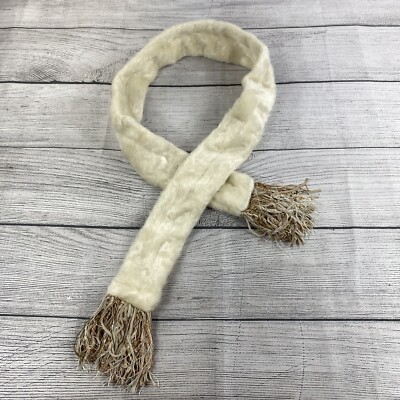 D Harrison & Company Faux Canadian Sable / Mink Scarf 7  Warm Heart Body Soul