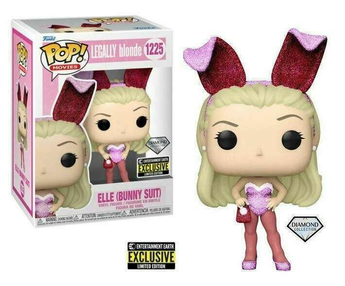 Funko Pop ELLE WOODS BUNNY SUIT DIAMOND GLITTER EE Exclusive Funko Pop ELLE WOODS BUNNY SUIT DIAMOND GLITTER EE Exclusive