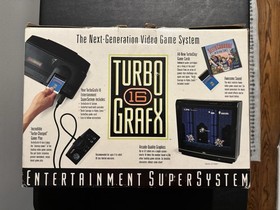 NEC Turbo Grafx 16 Console TG16 Complete In Box w/ Keith Courage Tested Working