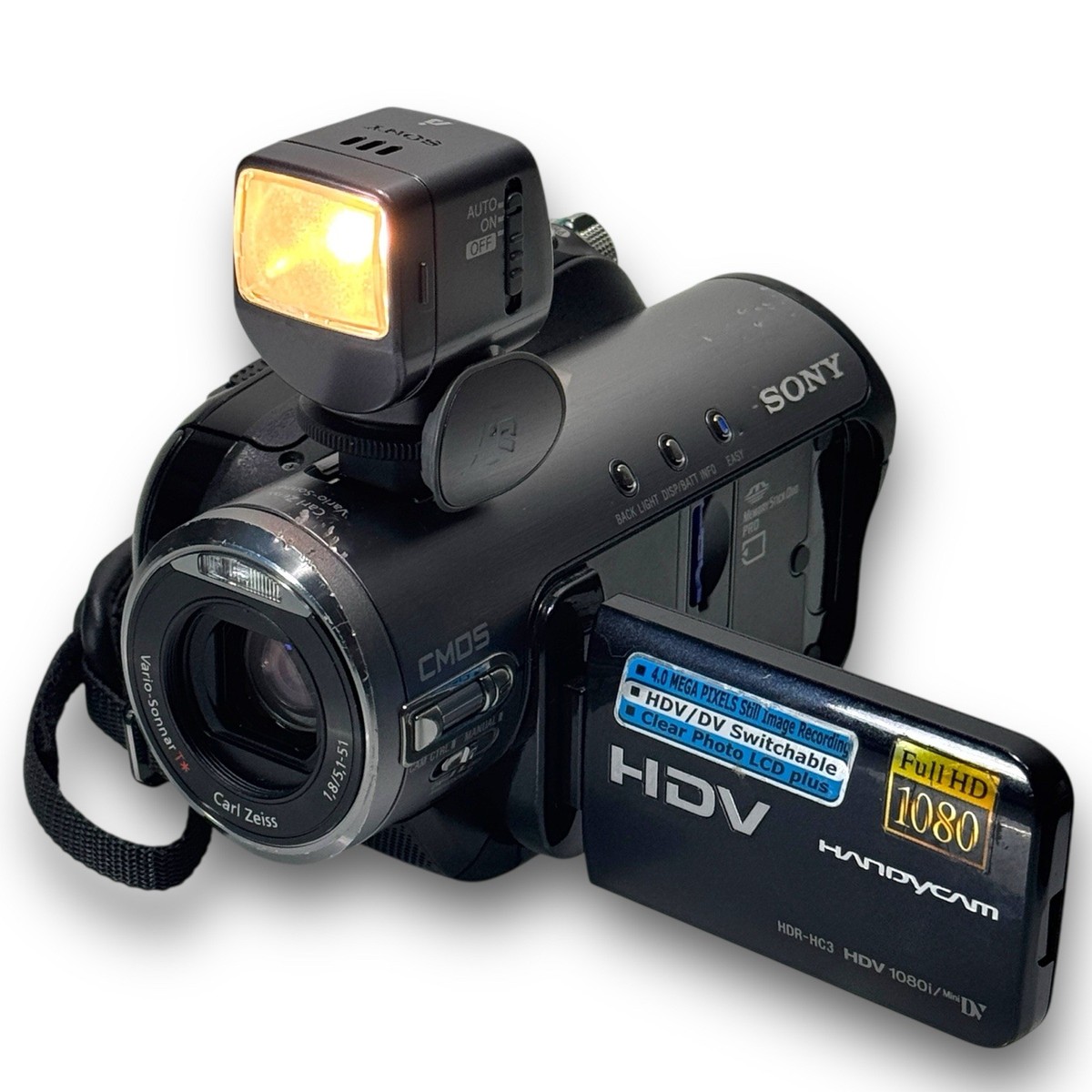 SONY HDV HANDYCAM HDR-HC3 ② Sony Handycam HDR-HC3 HDV MiniDV Camcorder w/ Nightshot