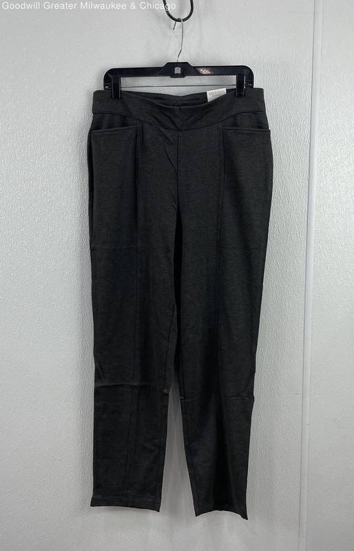 NWT Weekends By Chico's Women's Gray Pants Size 1R