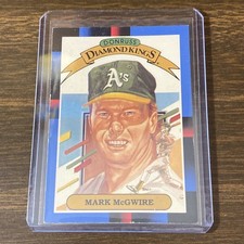 1988 Donruss - Diamond Kings Mark McGwire #1 Oakland Athletics