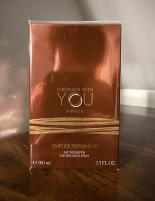 BRAND NEW Emporio Armani Stronger With You Amber Eau de Parfum Spray 100ml