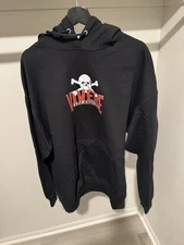 Vivere Skull Hoodie Black Size 2XL