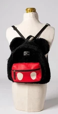 Mickey Mouse Ears Plush Mini Backpack By Bioworld