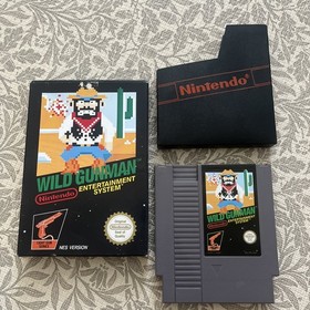 NES Wild Gunman Uk Version Great Condition. Boxed (No Manual)