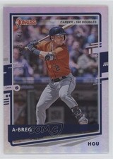 2020 Donruss Nickname Variation Career Stat Line /140 Alex Bregman (A-Breg) 9lx