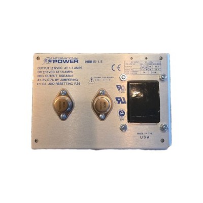 New International Power IHB15-1.5 Power Supply 15VDC At 1.5 Amps *Fast Shipping*