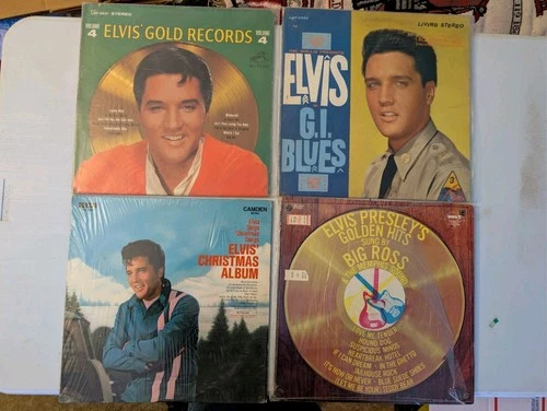 elvis presley vinyl lp lot