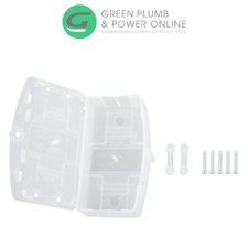 Chocbox Junction Box Plastic Clear Joint Box - Pack Of  10-20-50 Enclosed Box