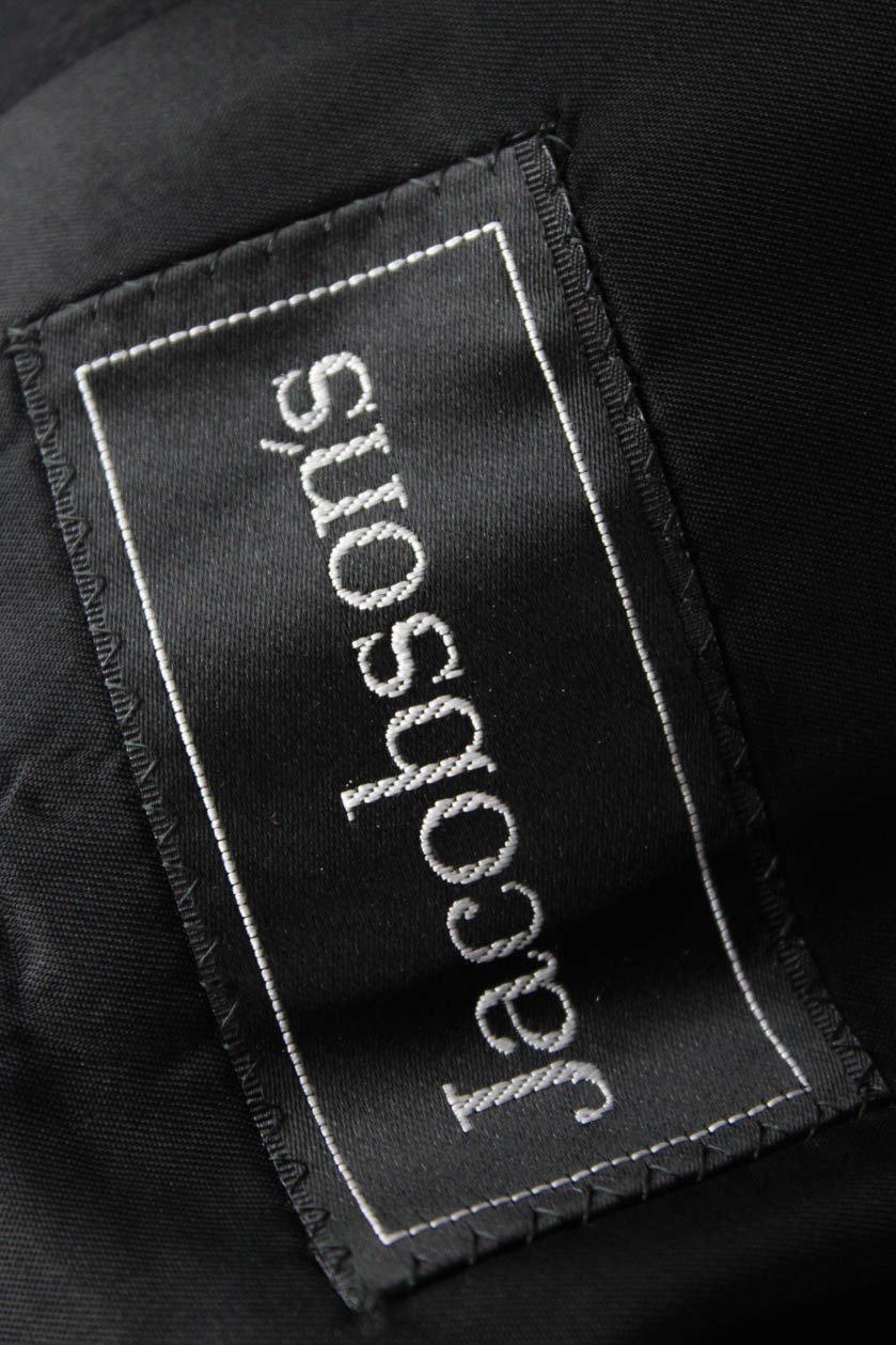 Jacobsons Mens Cashmere Solid Three Button Blazer… - image 9