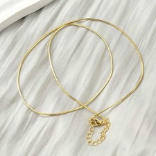 18K Gold Plated Rhinestone Letter Alphabet A-Z Pendant Charm