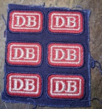 Aufn&auml;her Abzeichen &Auml;rmel DB Deutsche Bundesbahn 1986 &Auml;rmelabzeichen selten Neu