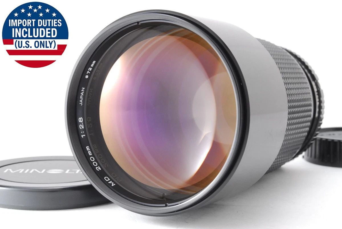 Minolta f/2.8 Camera Lenses 200mm Focal for sale | eBay