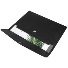 Skóra PU A4 Segregator na dokumenty Uchwyt na dokumenty Wodoodporny portfel Koperta9512