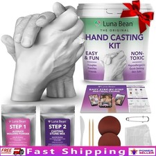All-In-One DIY Hand Casting Kit Keepsake Couples Family Christmas Gifts New