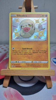 Silicobra SV070/SV122 Shiny holo rare-POKEMON carte | Near Comme neuf - Photo 1/2