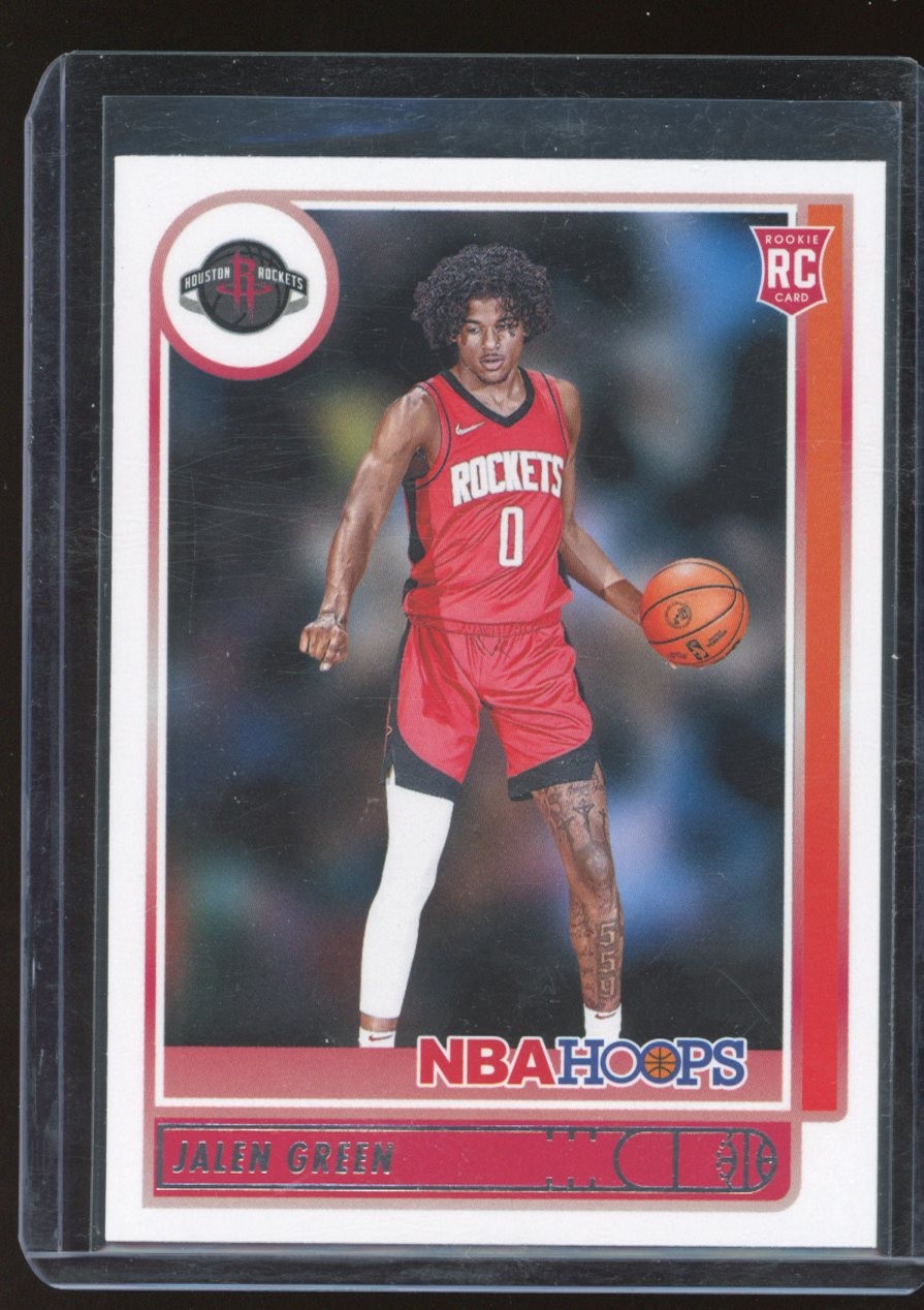 2021-22 Hoops #218 Jalen Green RC A9