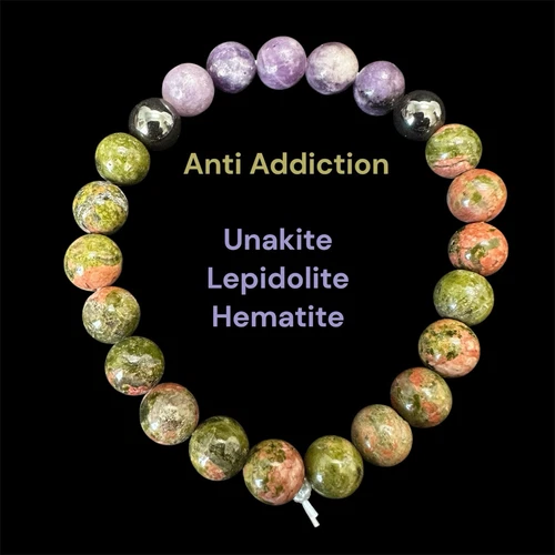 Crystal Anti addiction Bracelet #Aus Seller - Picture 1 of 3