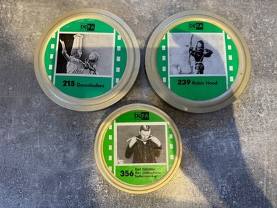 DEFA Super 8 Film DDR Konvolut Dornröschen Robin Hood Karl Valentin S/W Vintage