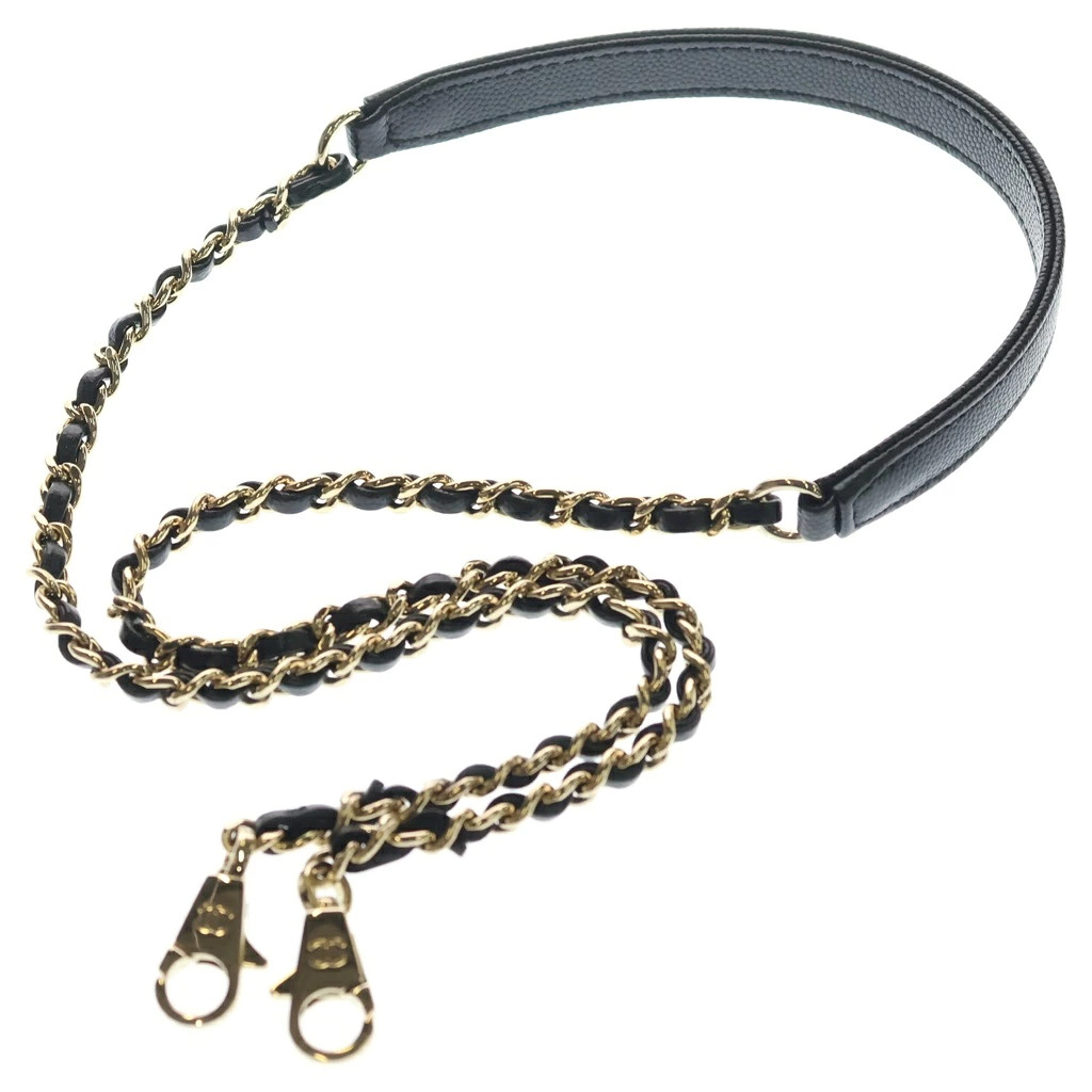 Chanel Handle XS Matelasse Leather 2WAY Hand Chain Shoulder Bag Black Plate r0_0 image 8