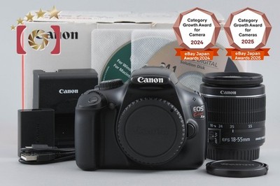 ''Count 1,853'' Canon EOS Kiss X50 / Rebel T3 / 1100D 12.2 MP 18-55 Lens w/ Box