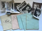58 autographs probably USA and GB - acting/film to research with rarities