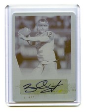 Brandon Doughty 2016 Leaf Ultimate Printing Plate 1/1 Auto Western Kentucky 💎RC