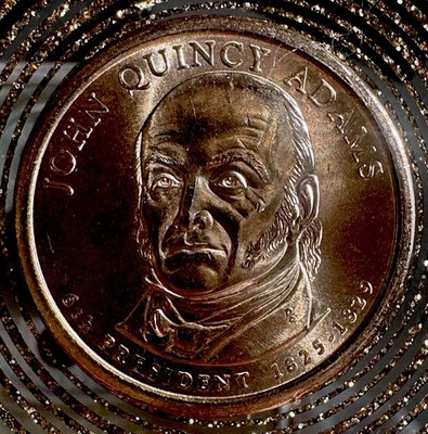 2008 D Presidential Dollar John Quincy Adam 6th US President (position B)