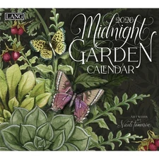Lang Companies, Midnight Garden 2026 Wall Calendar By Nicole Tamarin, 13.4 X 12_