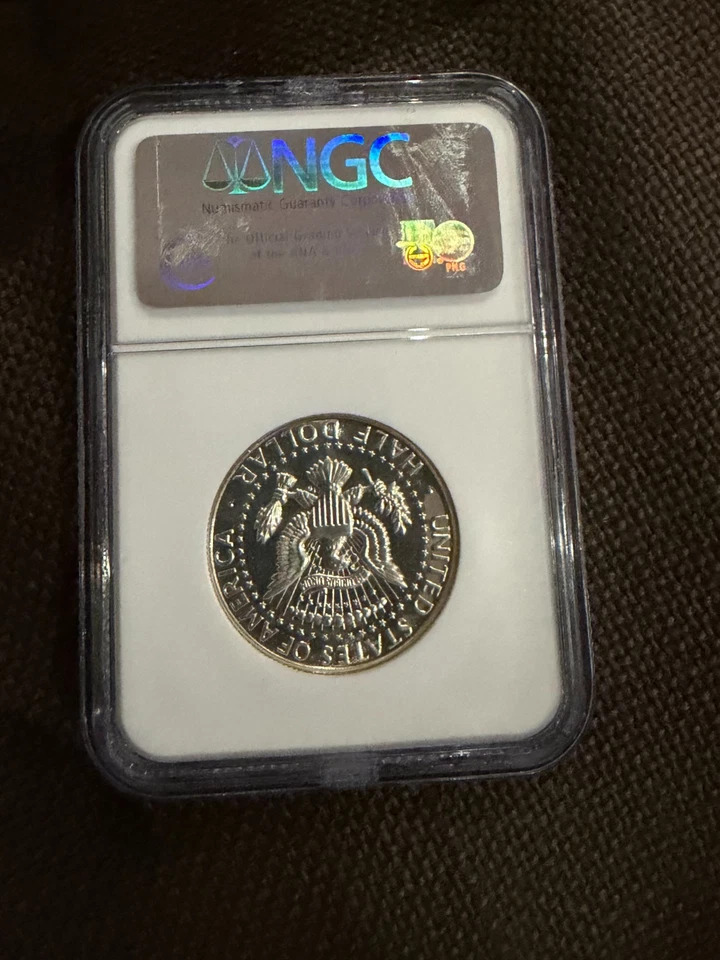 1966 SMS 50c Kennedy SILVER Half Dollar NGC Graded MS 67 Ultra Cameo WOW RARE - Image 2 of 2