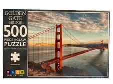 Golden Gate Bridge 500 Piece Jigsaw Puzzle Page Publications New Sealed