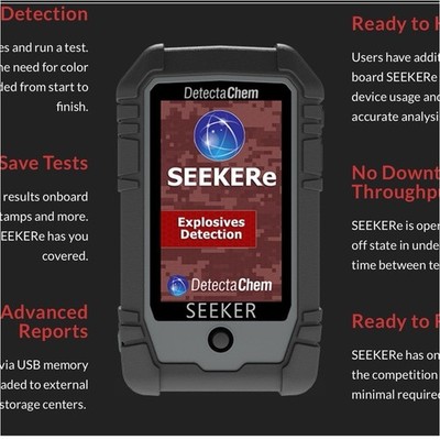 DetectaChem SEEKERe Handheld Drug and Explosive Detector