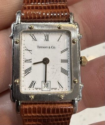 Tiffany & Co. Alexis Barthelay/ Ladies Quartz Stainless Steel & 18k Gold watch