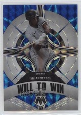 2022 Panini Mosaic Will to Win Reactive Blue Prizm 93/99 Tim Anderson #WW-5 0c6