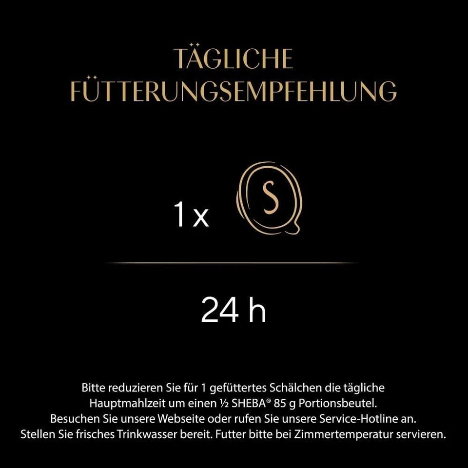 SHEBA Filets - Feinstes Katzennassfutter (16 x 60g) Schalen mit Huhn - Nassfut - Bild 3 von 4
