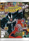 THE AMAZING SPIDER-MAN #332 333 1990 VERY FINE+ 8.5 186 VENOM
