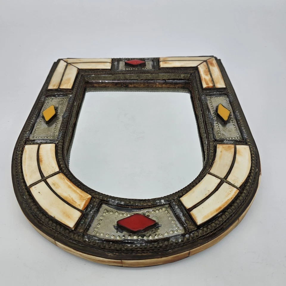 Espejo marroquí de colección con marco decorativo Foto 4 de 4