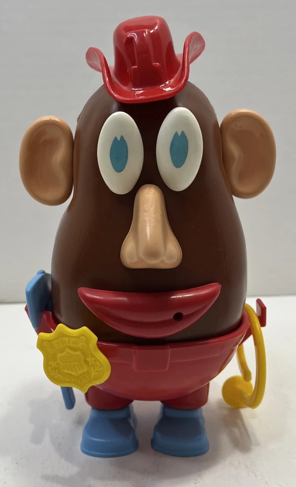 VTG Romper Room Mr Potato Head W Fire Chief Accessory Pack & Orig Box Complete - Image 2 of 4