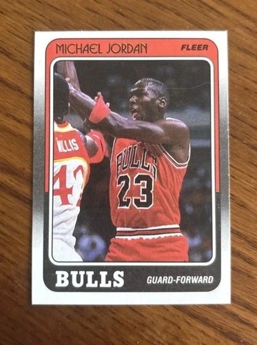 1988 Fleer Jordan RAW