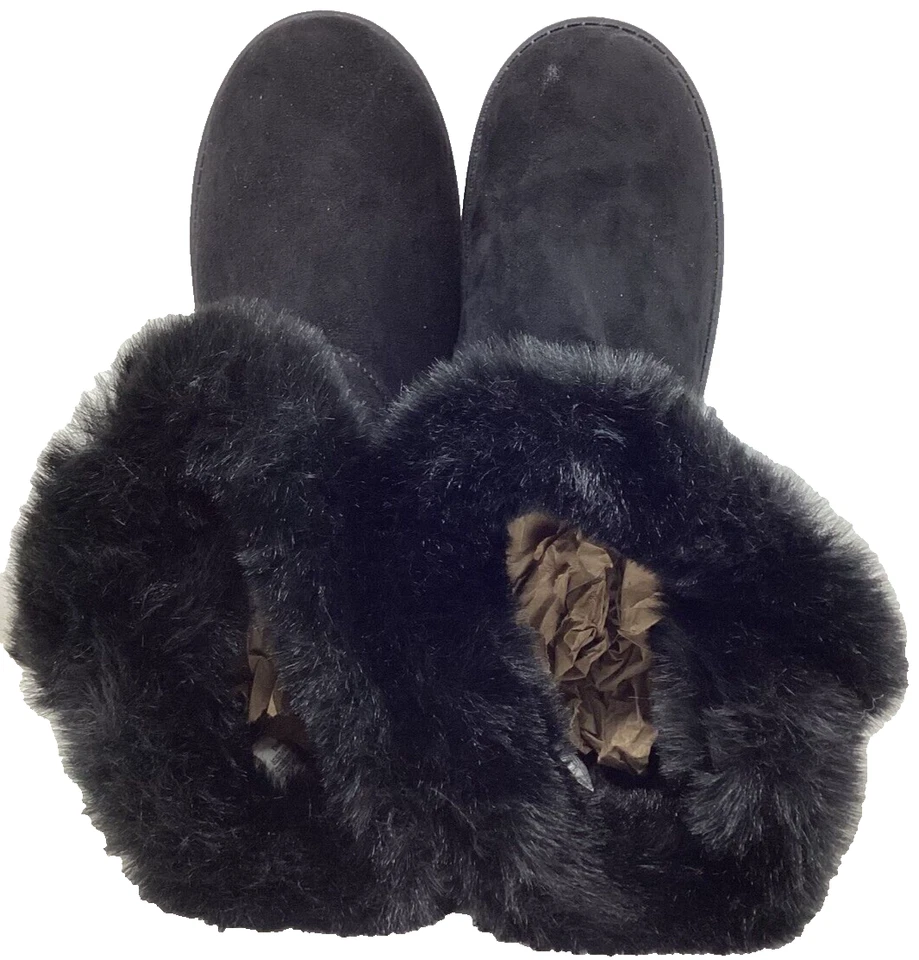 Botas de invierno SO Paulina Comfort de piel sintética negras talla: 8 202O Foto 4 de 4