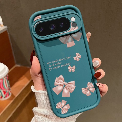 Girls Phone Case For Google Pixel 9 Pro XL 8 Pro 8A Silicone TPU Soft Pink Cover - Picture 2 of 27