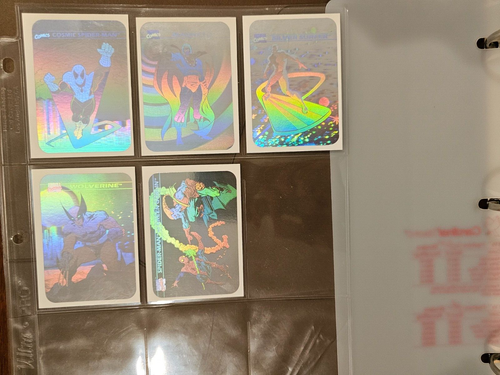 1990 Impel Marvel Universe Series 1 Complete Set #1-162 With All 5 Holograms - Picture 19 of 20