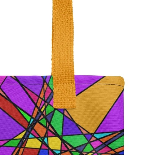 Paul Corps Stain Glass Effect Tote Bag Large | Made to Order | Gym Laptop Bag - Picture 18 of 18