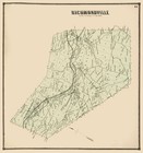 Historic City Map - Richmondville New York - Stone 1866 - 23 x 24.55