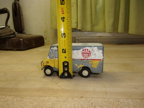 Vtg MAC TOOLS Metal Advertising Delivery Truck 22 RALSTOY Die Cast FREE SHIPPING - Picture 11 of 12