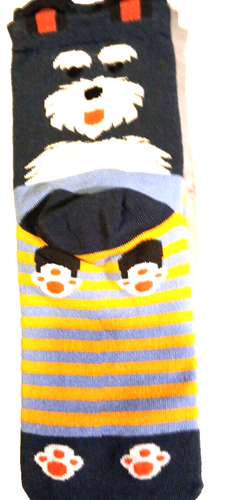 NEW UNISEX Children's Cute Dog Socks with 2 ears and 4 paws