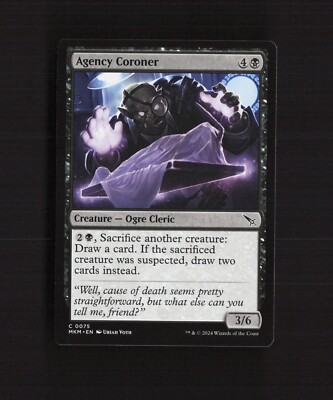 Agency Coroner 0075 Murders at Karlov Manor Common MTG Card