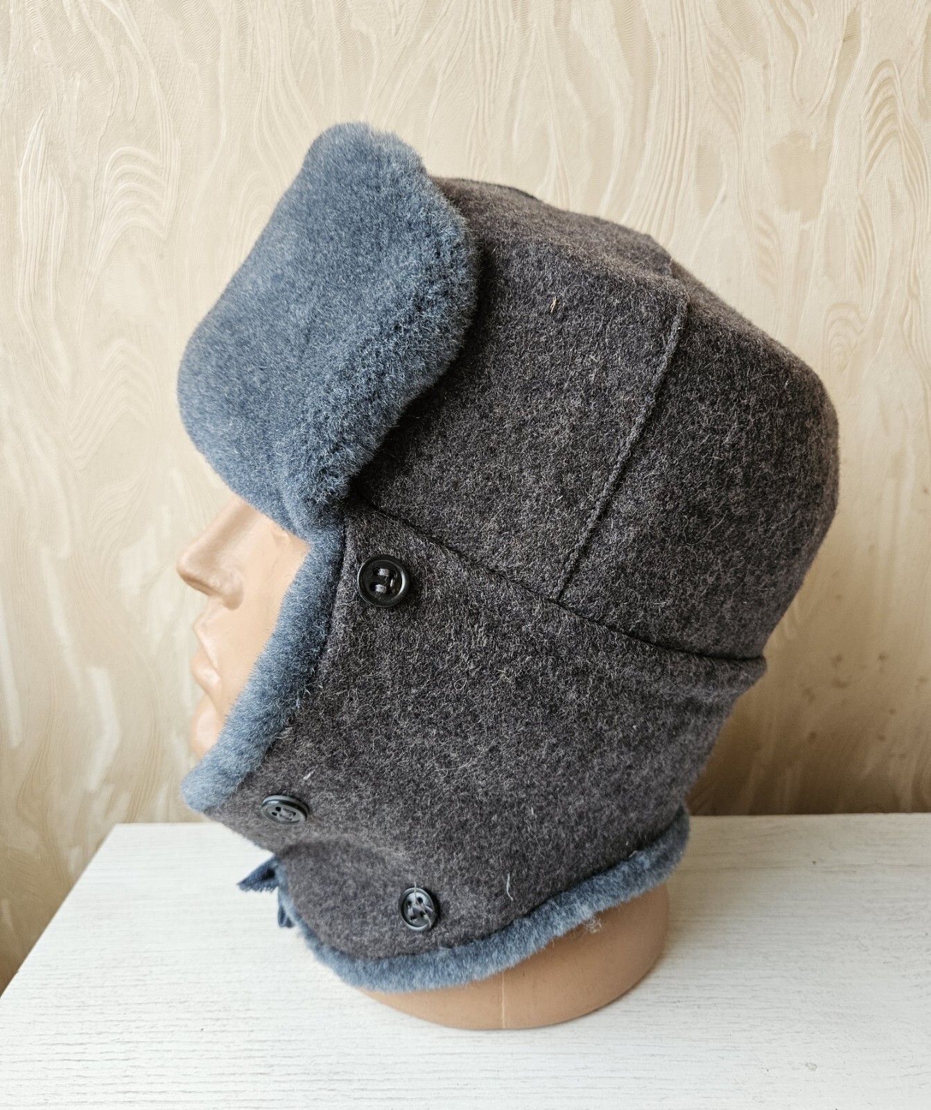 Le Bob Pescadou canvas bucket hat in blue - Jacquemus